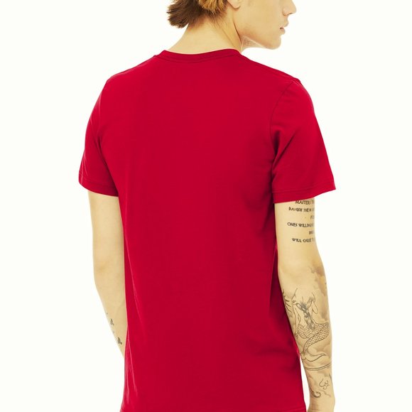 Orange Theory I LOVE OTF Bella Canvas tee RED - Picture 3 of 3